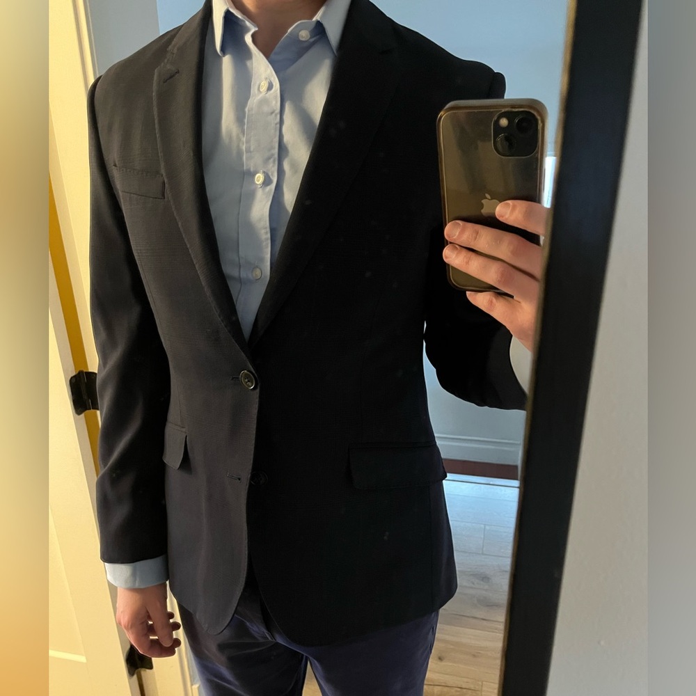 Premium quality wool suit jacket